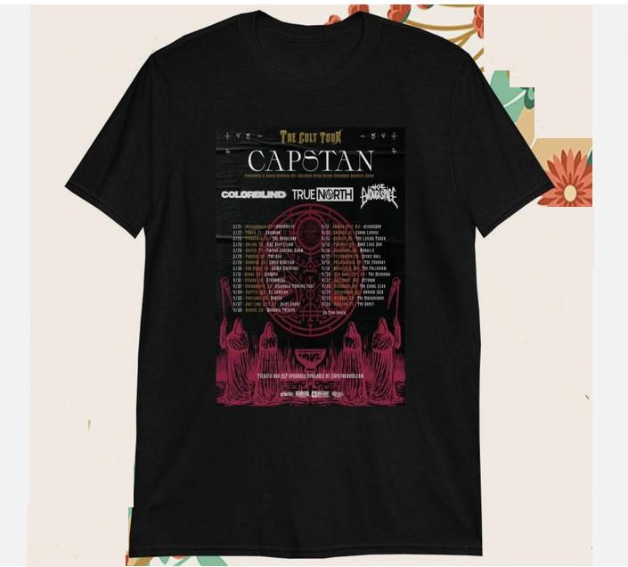 Capstan The Cult Tour 2025 T-shirts