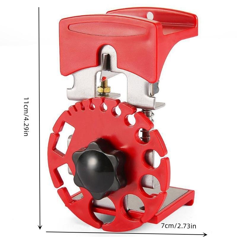 1Pc Universal Handheld Quick Stripper Electric Wire Demolisher Portable Wire Stripper Cable Cutter Multi-Tool Crimping Tools красный