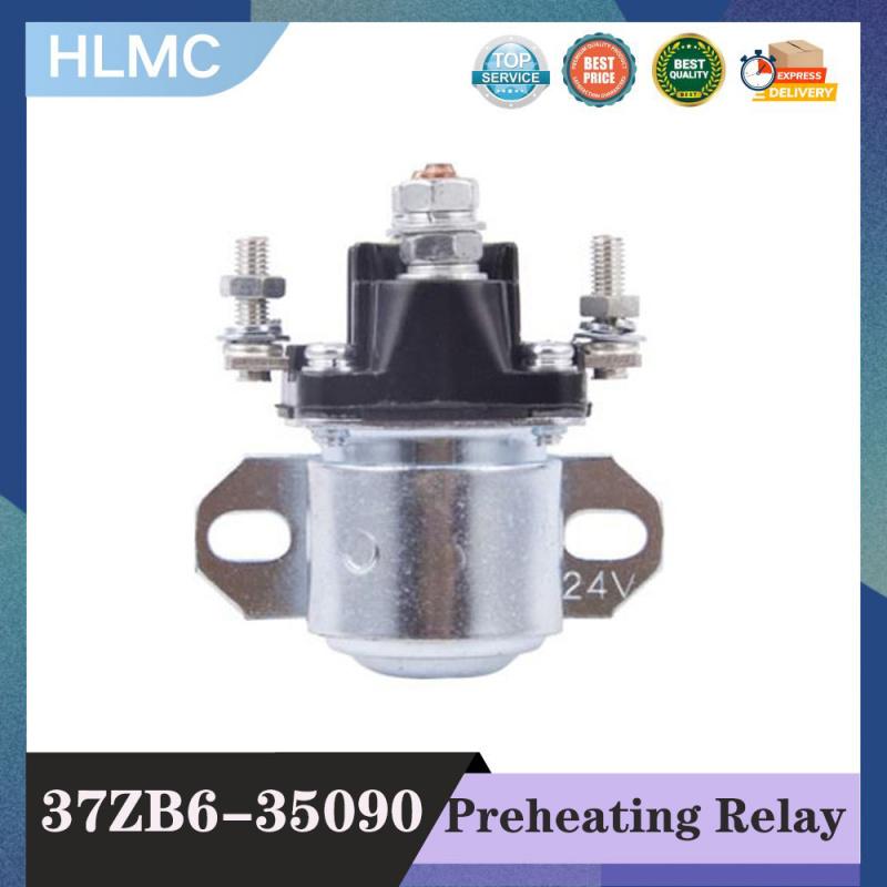 Excavator Parts 37ZB6-35090 37ZB635090 Preheating Relay Electric Starter Solenoid Motor Relay For RENAULT TRUCKS