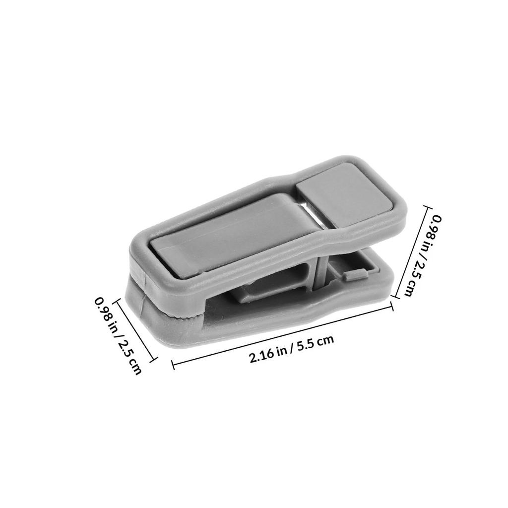 20Pcs Secure Clothes Hanger Clips Sleek Design Heavy Duty for Shirts Skirts Pants Shorts Blankets Sheets Home Laundry Use