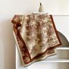 Luxury Brand Cashmere Women Floral Print Scarf Winter Warm Shawl and Wrap Bandana Pashmina Female Foulard Blanket Poncho
