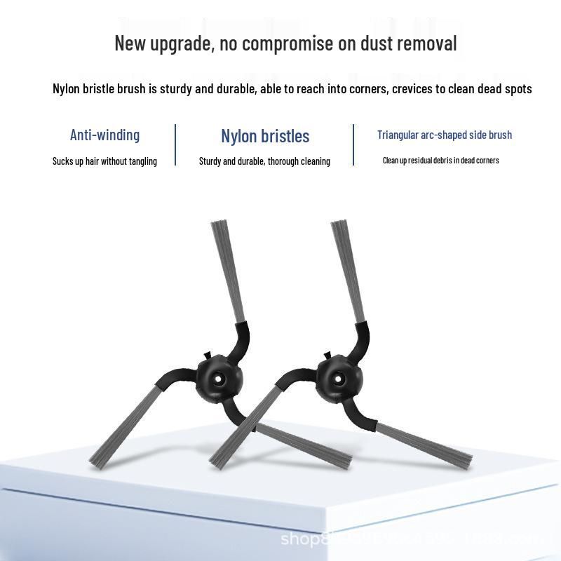 Compatible Accessories for Eufy C10 Robot Vacuum: Main Brush, Side Brush, Filter, HEPA, Activated Carbon Dust Bag.