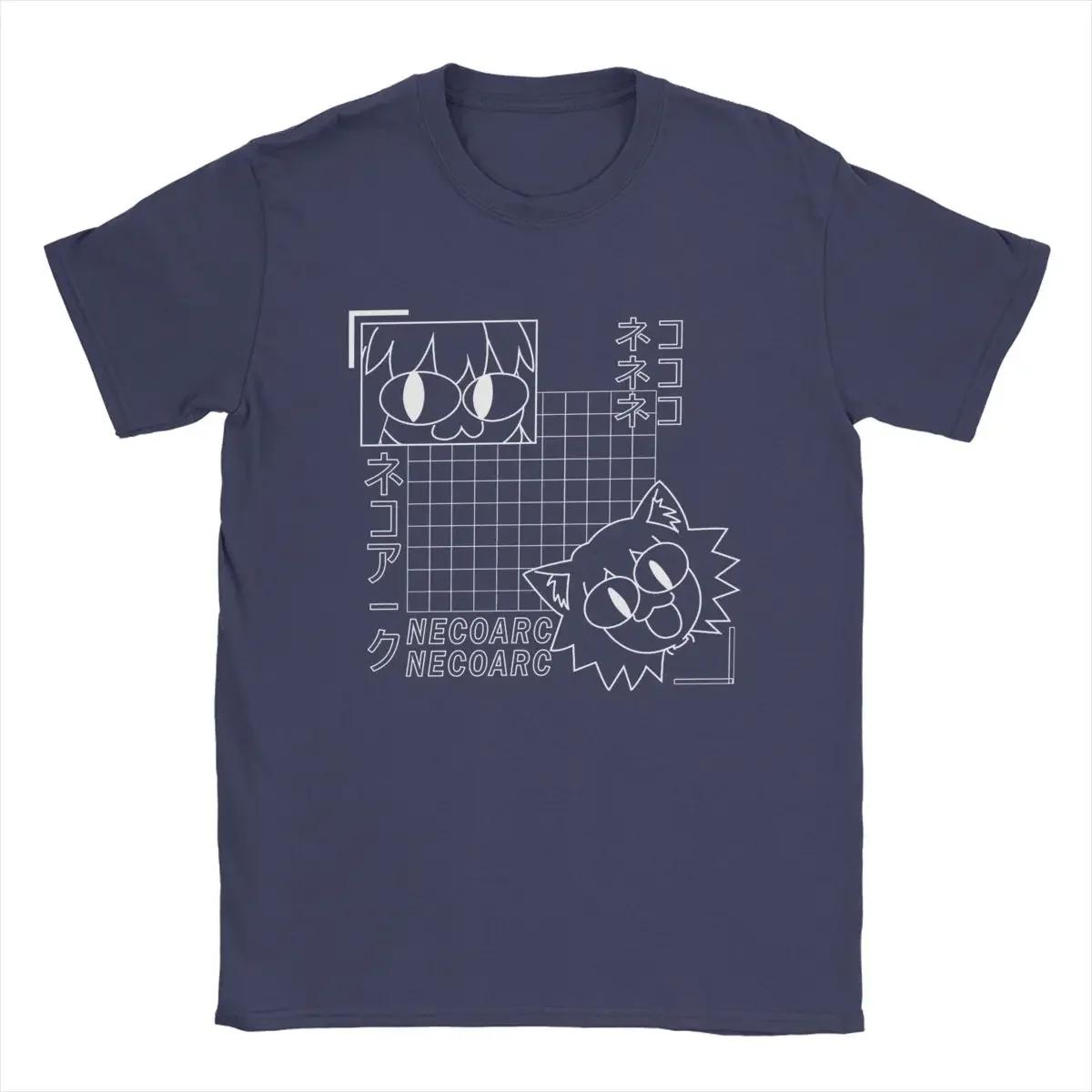 

Leisure Neco Arc T-Shirt Men Crewneck 100% T Shirt Short Sleeve Tee Shirt Birthday Gift Clothes#Color(2) XXXXXL чёрный