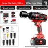 Delixi Electric Heavy-Duty Brushless Lithium Ratchet Wrench