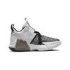 Nike LeBron Witness 7 PS White Black Kids Sneakers Metallic-Silver DQ8647-100