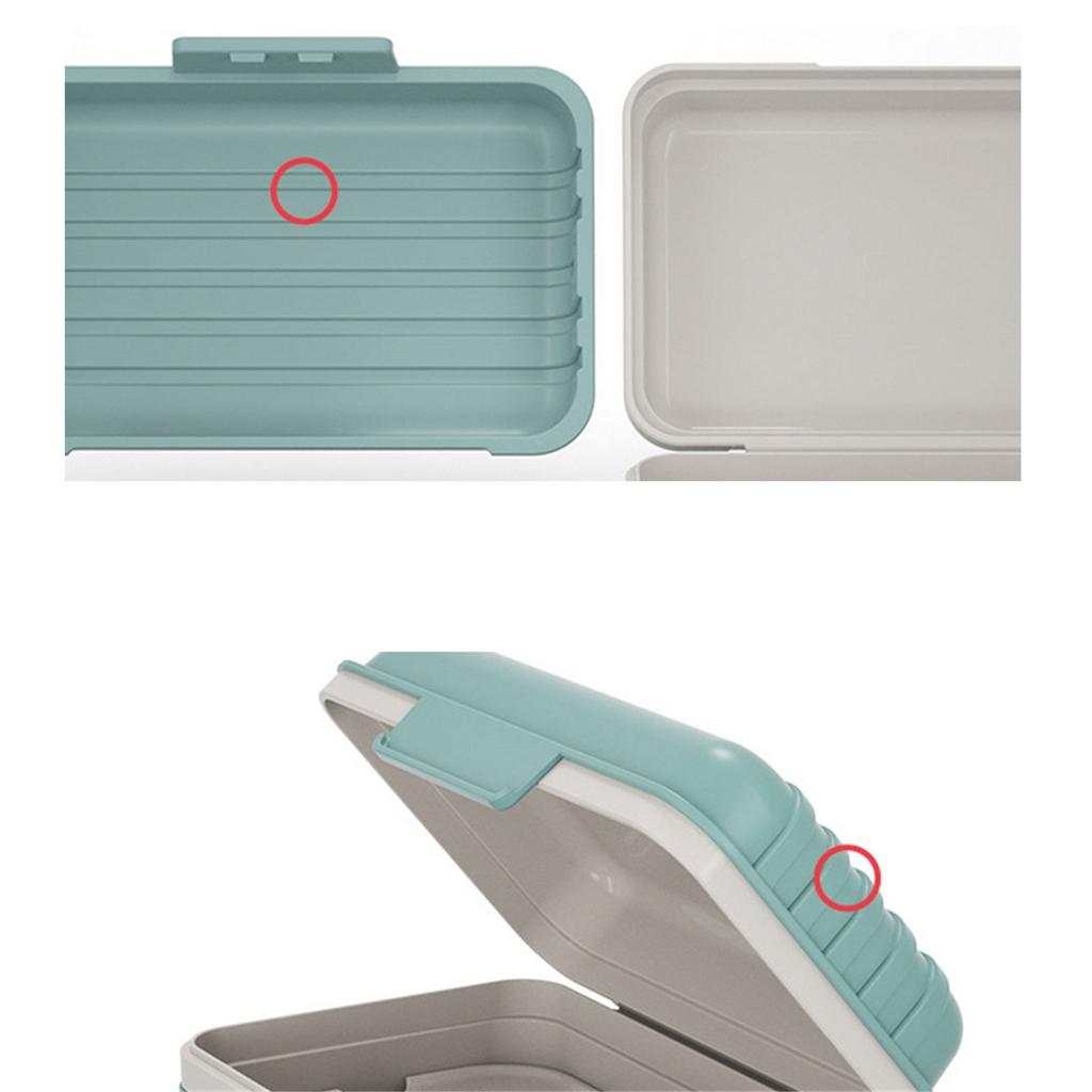 Travel Soap Container Portable Soap Holder with Lid Soap Case for Camping Gym Plastic Soap Box Bathroom Accessories