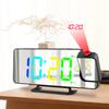 Digital Backlight Desk Alarm Clock with Projector Feature