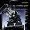 5-in-1 Bluetooth Speaker: Smart Sensor, Wireless Charger, Magnetic Phone Holder, Rotating Multifunction.