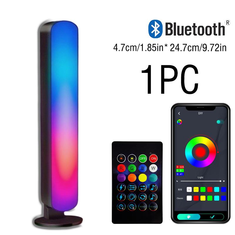 

Светодиодная USB-панель RGB с изменяющимся цветом, подсветка для телевизора, пульт, светодиодные ленты для создания атмосферы, лампа для улавливания ритма музыки, декор