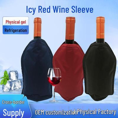 Wine & Beverage Cooling Gel Ice Sleeve Bag