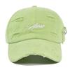 Tongue Duck Hat Asher Letter Embroidered Baseball Hat Broken Holes Sun Shade