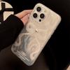 Laser Milky White Pearl Butterfly Phone Case for Apple17promax Applicable iphone16Anti-Fall12Feather Yarn14Hard