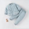 Set Coreano per Bambini con Clip di Cotone per Bambini e Bambine Set Caldo per l'Abbigliamento da Casa per Uscire