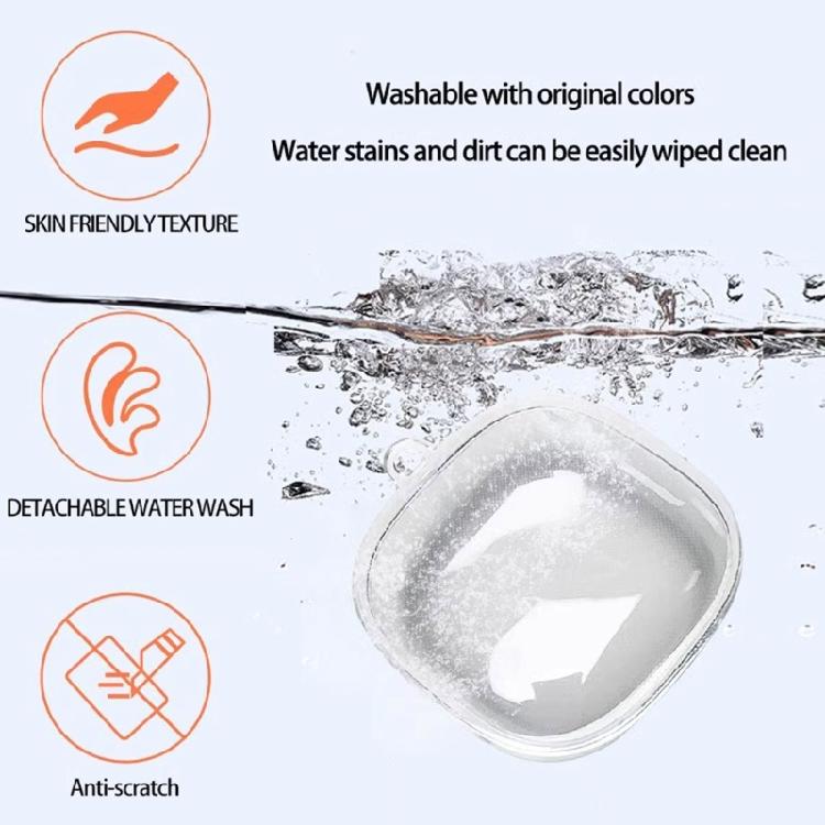 Ergonomic Clear Soft Protective Case Sleeve Suitable For Buds 6 Play Wireless Headphone Water Resistant Nonslip Housing