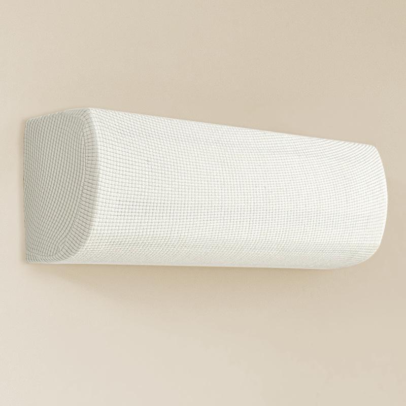 

Elastic AC Cover, Pineapple Print. Full Protection, No Power Needed. Easy-Clean & Modern Decor. білий