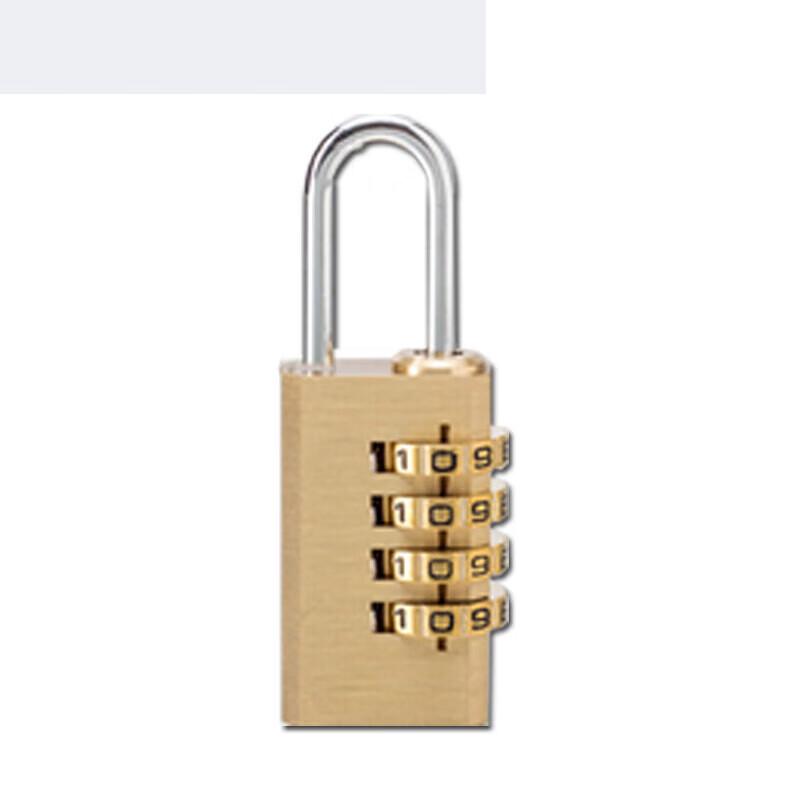 Aodelo Four-Digit Brass Combination Padlock