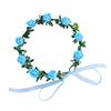 Stylish Flower Crown Headband for Weddings Parties and Festivals with Unique Colors and Comfortable Party Headwar