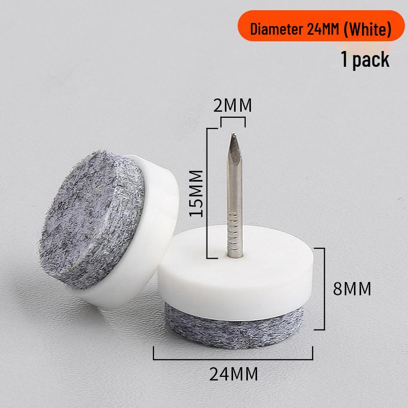 Thickened Silent Anti-slip Furniture Floor Pads: Moisture-proof Felt Nail Protectors for Tables, Chairs, Sofas, Cabinets.
