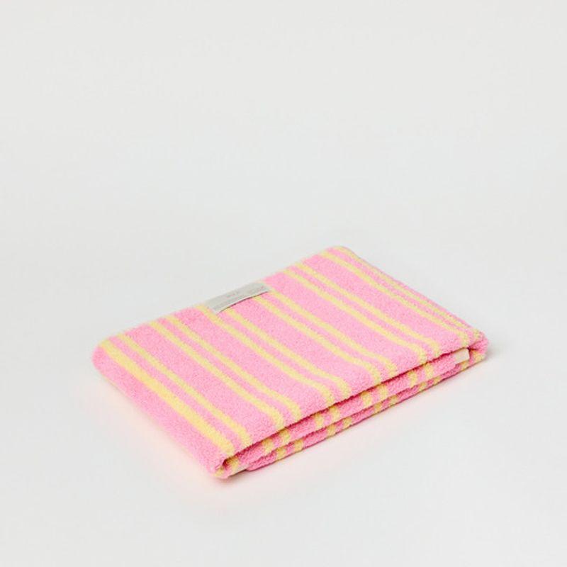 WOLA 4-teiliges Handtuchset 40 Stück 210g Rose Zitrone