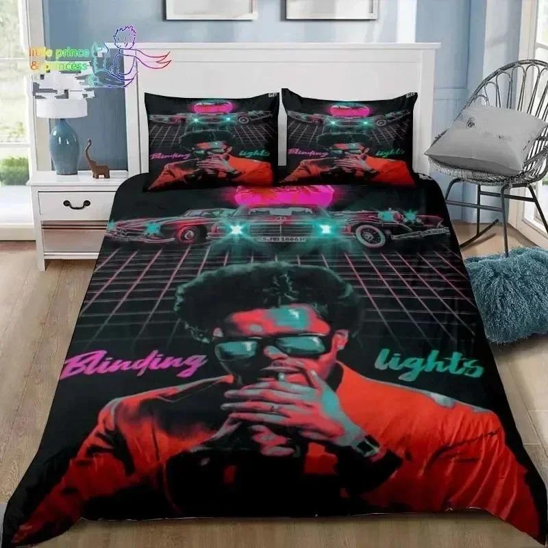 Comforter 3D Print Xo The Weeknd Bedding Set Single Twin Full Queen King Size Bed Set Adult Kid Bedroom Bedding Gift
