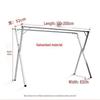 miflame Foldable Double Pole Drying Rack