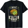 Kiwi-Druck mit Landschaft - Süßes Kiwi-Vogel-T-Shirt