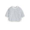 Girl Long Sleeves T-Shirt 2024 New Arrival Spring & Fall Boy's 3/4 Sleeve Kids Stripes Bottoming Shirt Baby 100% Cotton Coat