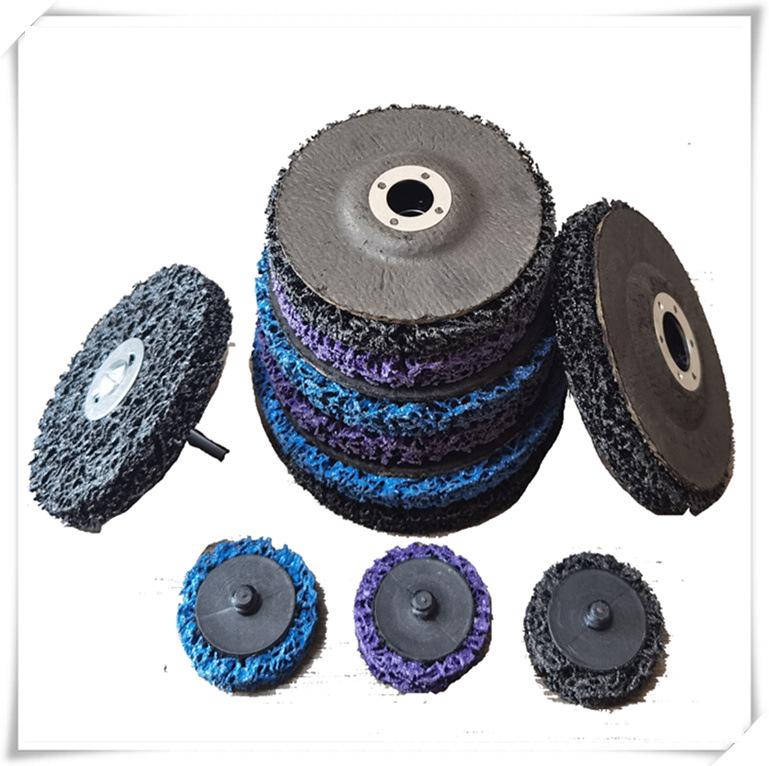 Rust Removal and Cleaning Wheel - Nylon Silicon Carbide Grinding Disc for Metal and Stainless Steel Polishing and Sanding.