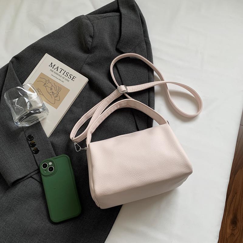 Pu Solid Color Fashi Shoulder Bags Casual Large Capacity Commuting 2026  Bags for Women Versatile Women's Handbags