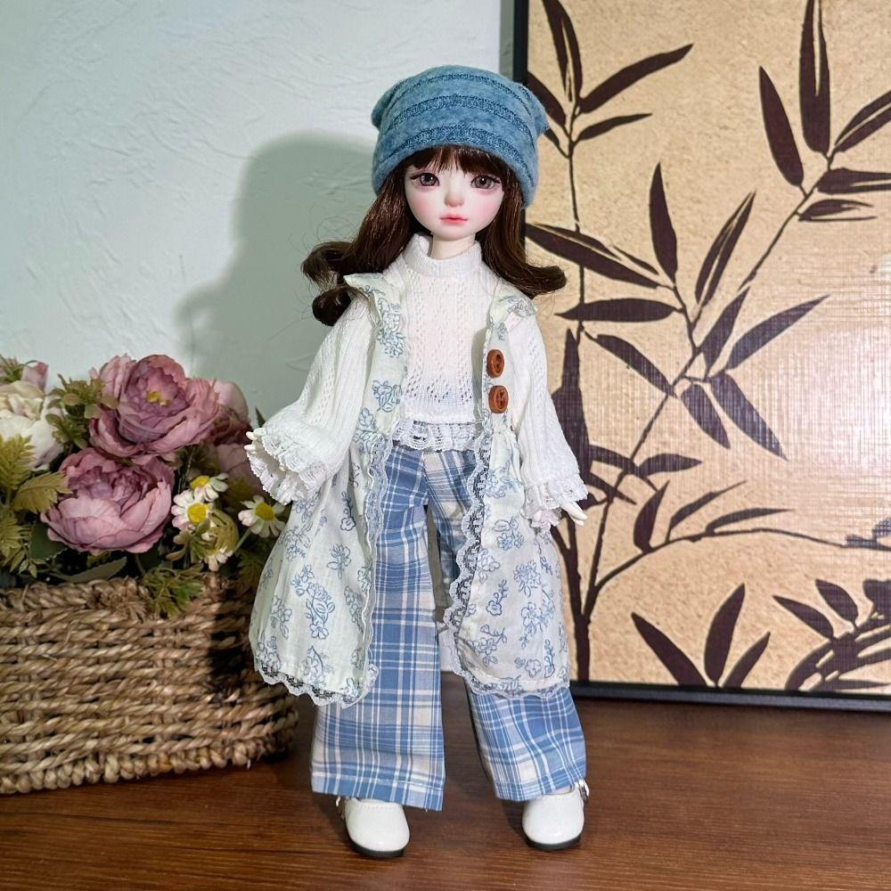 Sweater Coat 30cm Doll Clothes Fashion Doll Accessories Cute 1/6 BJD Doll Outfit Set  Girl Toy Gift