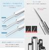Precision Stainless Blackhead Eyebrow Fine Work with Beauty Acne Imported from Blackhead Acne Removal Acne 15x Magnification Storage Case Tweezers,