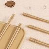Mold-Resistant Four-Sided Nanmu Bamboo Chopsticks, High-Grade Carbonized Tableware