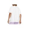 Nike SB Logo Print Skateboard Crew Neck T-Shirt Men Tops White DV2679-100