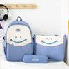 Three-Piece Backpack Set Large Capacity Student Schoolbag Women's Lightweight Backpack
