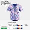 Brushed Back Micro Polyester Apparel rs Twist Tie Dye Custom Stitched Baseball Jerseys for Bulk  Resale