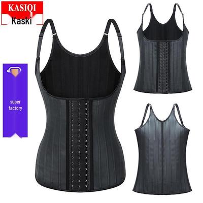Corsetto Stringivita Sportivo Europeo e Americano in Lattice: Rassoda l'addome, Modella il corpo, Canotta sportiva restrittiva