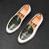 New Men Mixed Colors Wedding Dress Shoes Male Casual Flats Tassels Loafers Homecoming Prom Zapatillas Hombre