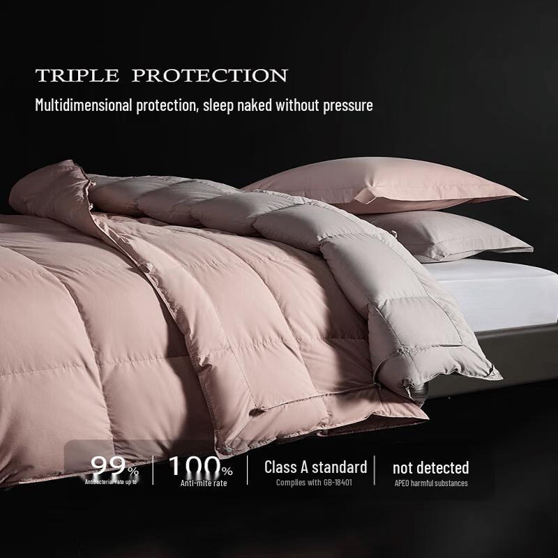 Mercury Home Textiles Songhua River 95% White Goose Down Detachable Quilt