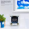 ESP8266 WiFi IoT Board Weather Clock Kit For Smart Home