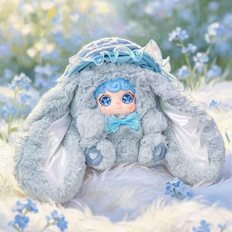 Baby Three Yoou‘S Jellyfish Hat Series Plush Blind Box Cute Plush Doll Ornament Trendy Collectible Toy Ideal Gift For Collectors