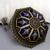 1pc Ornate Mandala Automatic Folding Umbrella - Design, Durable Iron Frame for Travel, Outdoor, Beach Fashion Accessory a0920065