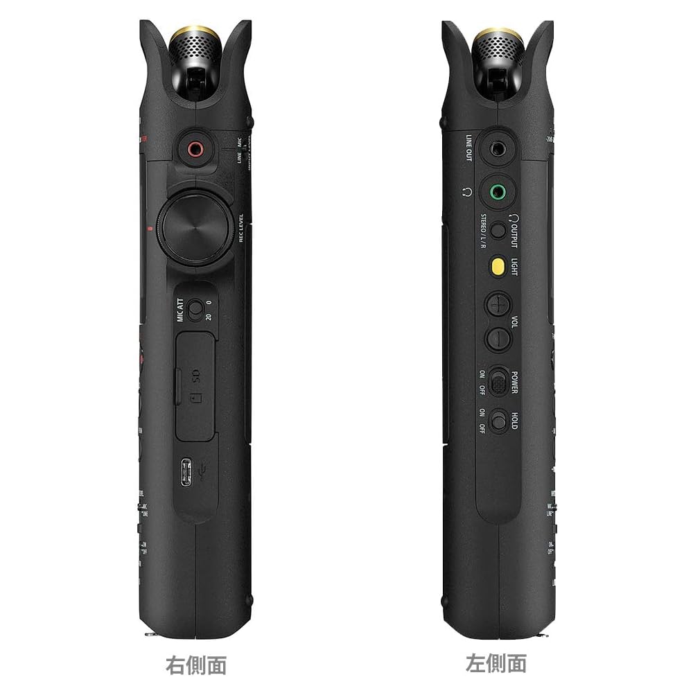 Sony Linear PCM Recorder, 16GB, High-Resolution Recording / 192kHz 24bit Recording / Pre-recording Function, Digital Limiter Compatible, 2019 Model PC