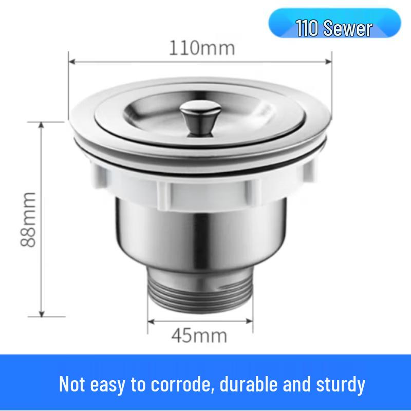 Kitchen Sink Drain Pipe Set