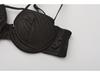 French Smooth Cross Back Push-Up Lingerie Bra - Underwire, Anti-Sagging, Thin Cotton Cup