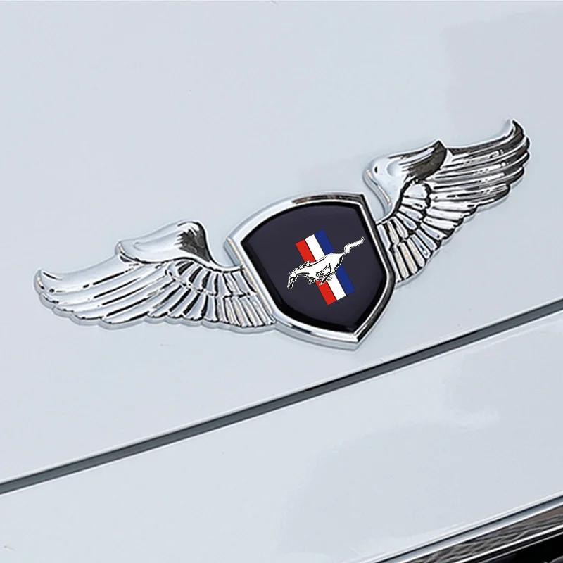 Car Sticker Car Hood Emblem Sticker for Ford Mustang Explorer Ecosport Shelby Focus 2 Ranger Mustang Kuga Mondeo Galaxy Transit