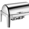 6L/9L Alcohol Stove Hotel Restaurant Flip Cover Insulated Stove Visible Dining Stove Large Capacity Stainless Steel Buffet Stove