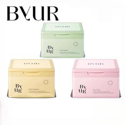 BYUR Daily Aqua Serum Mask 30 Stück Honig herrlich/Vita Giving/Green Wonder