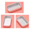 Haskoss 4 Pieces Aluminum Alloy Loaf Tin Rectangular Non-Stick Bread Mold Loaf Pan Baking Tools for Kitchen Dining Bar Supplies