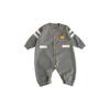 Frühlings- & Herbst Baby Strampler im koreanischen Stil - Strick-Jumpsuit für Säuglinge zum Ausgehen & Krabbeln
