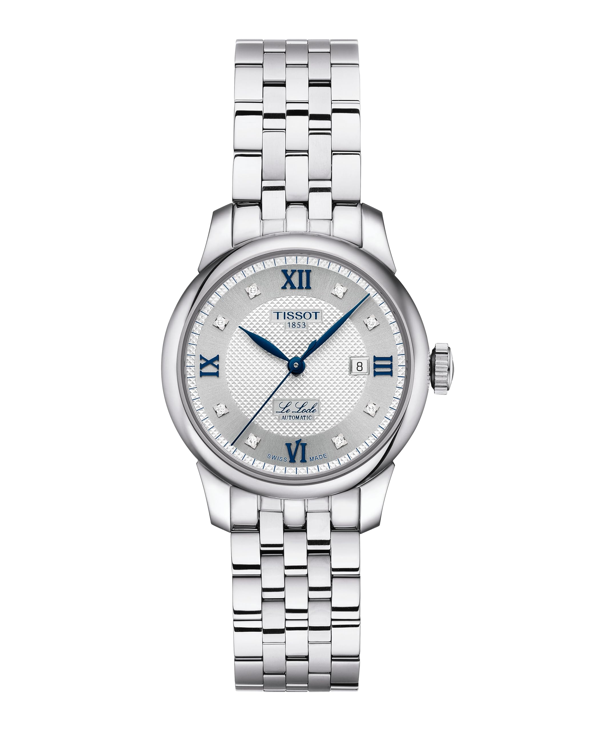 

Tissot Le Locle Automatic Ladies Watch with Bracelet and Silver Dial [Official Import] T0062071103601